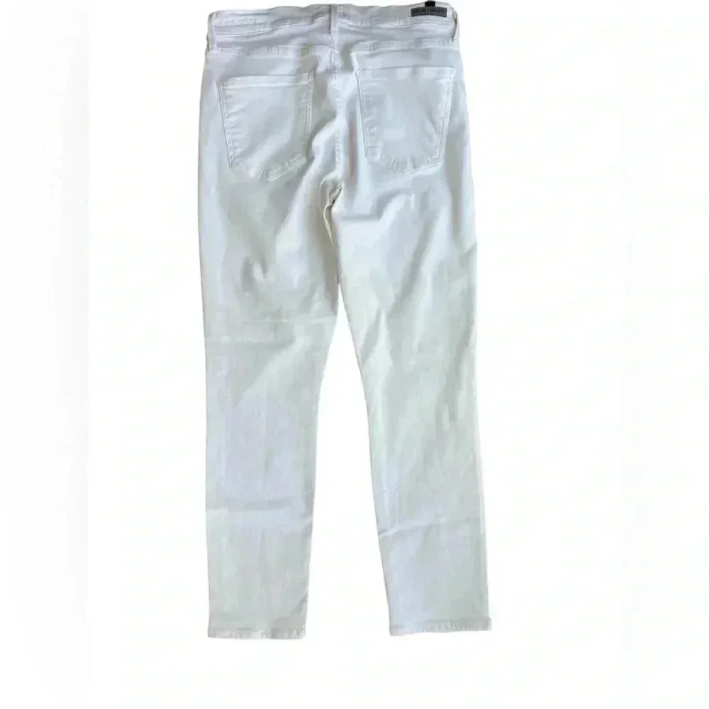 ✨HP✨Citizens of Humanity Rocket High Rise Skinny in White Crop Size 30 - Picture 2 of 10